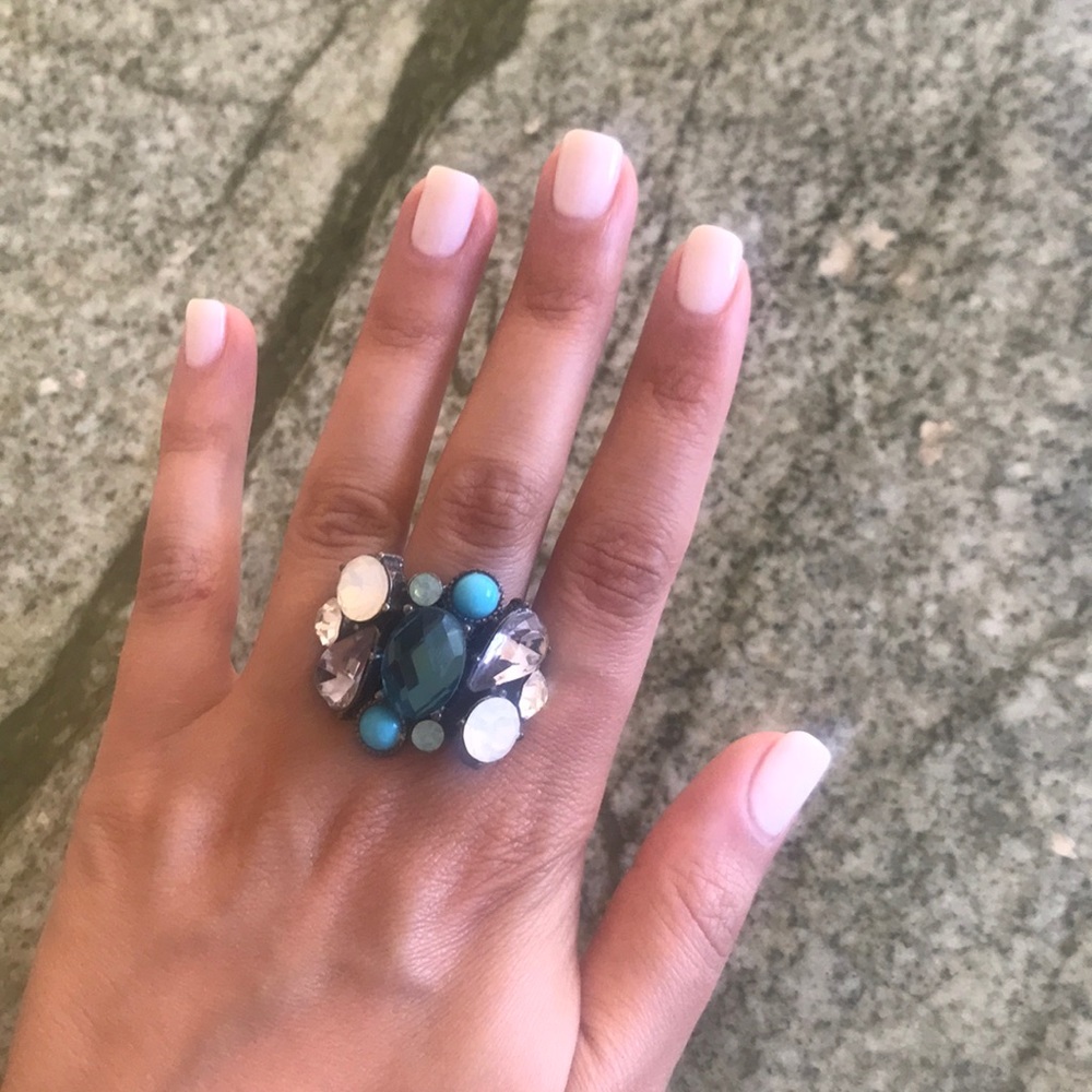 Gem Stone Ring - image 1